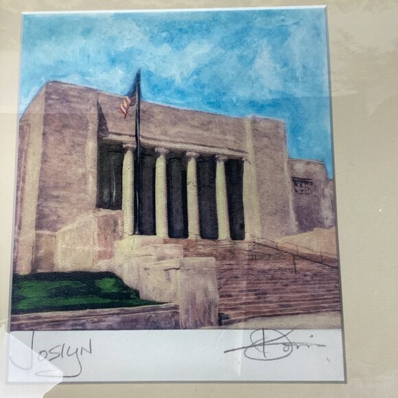 Joslyn Art Museum Original  Painting - Picture 2 of 12